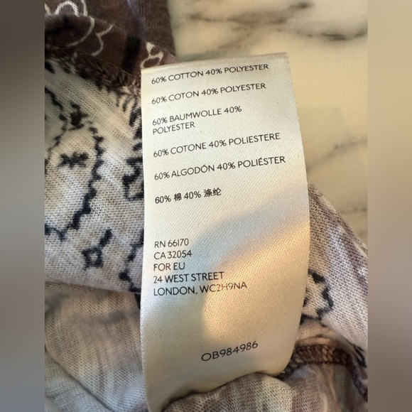 NWOT ✨ Free People Clarity Tee in Charcoal Combo - Picture 5 of 8